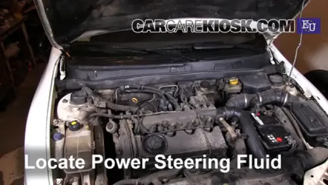 1998 Fiat Marea SX Estate 1.9L 4 Cyl. Turbo Diesel Líquido de dirección asistida Agregar líquido